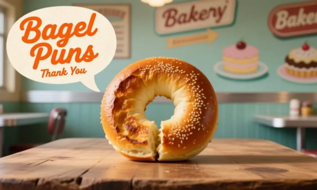 Bagel Puns Thank You