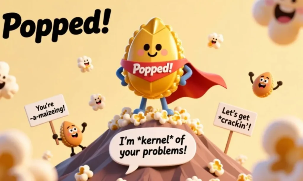 Best Popcorn Themed Wordplay Jokes