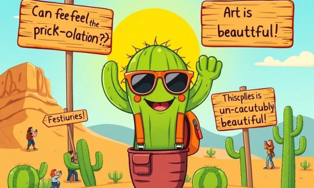 Cactus Puns for Tourists and Travelers