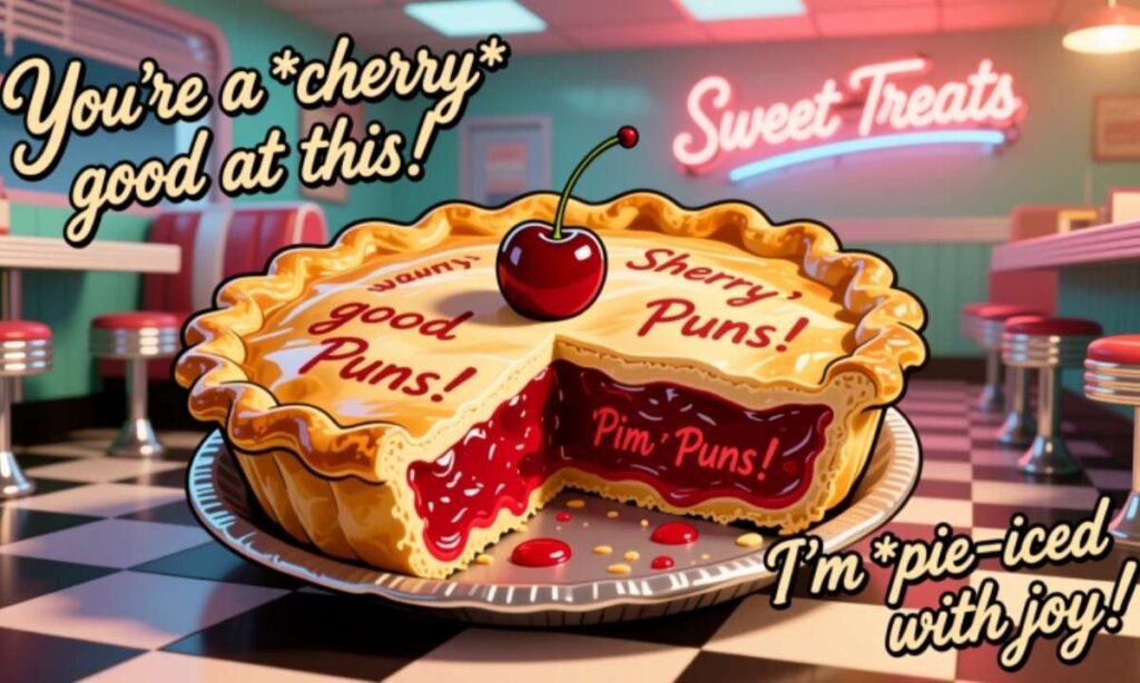 Cherry Pie Puns