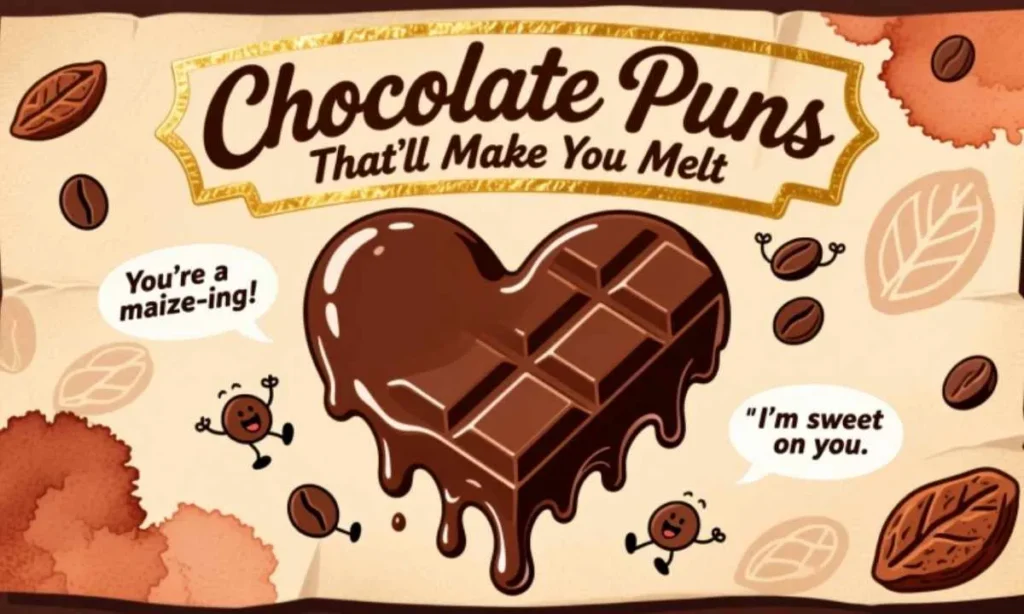 Chocolate Puns That'll Make You Melt
