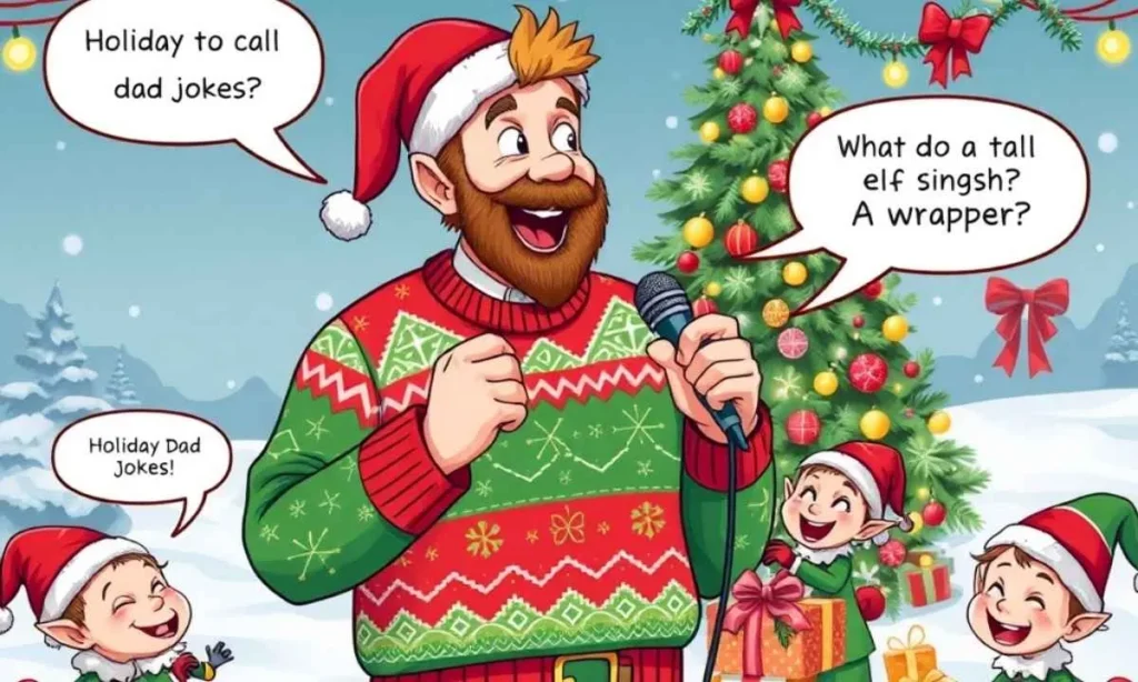 Christmas Dad Jokes That Sleigh With Elf Energy