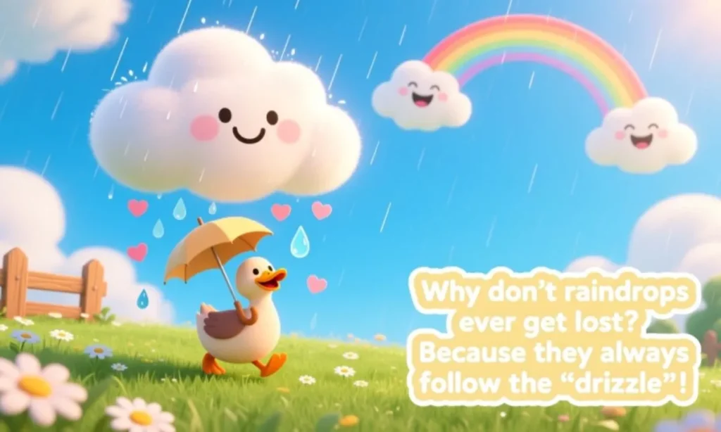 Clean and Family Friendly Rain Jokes
