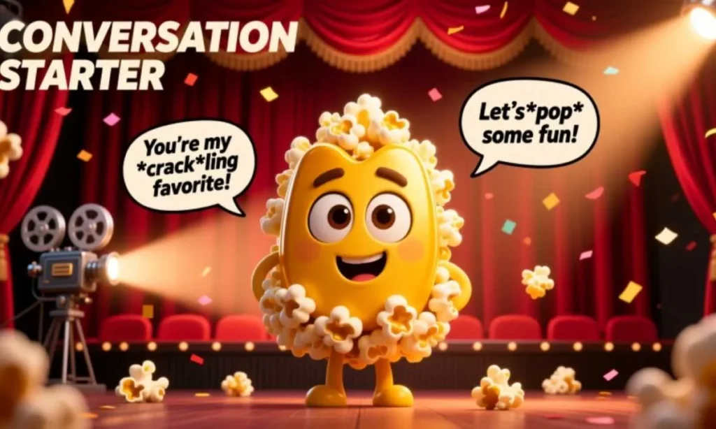 Conversation Starter Popcorn Puns