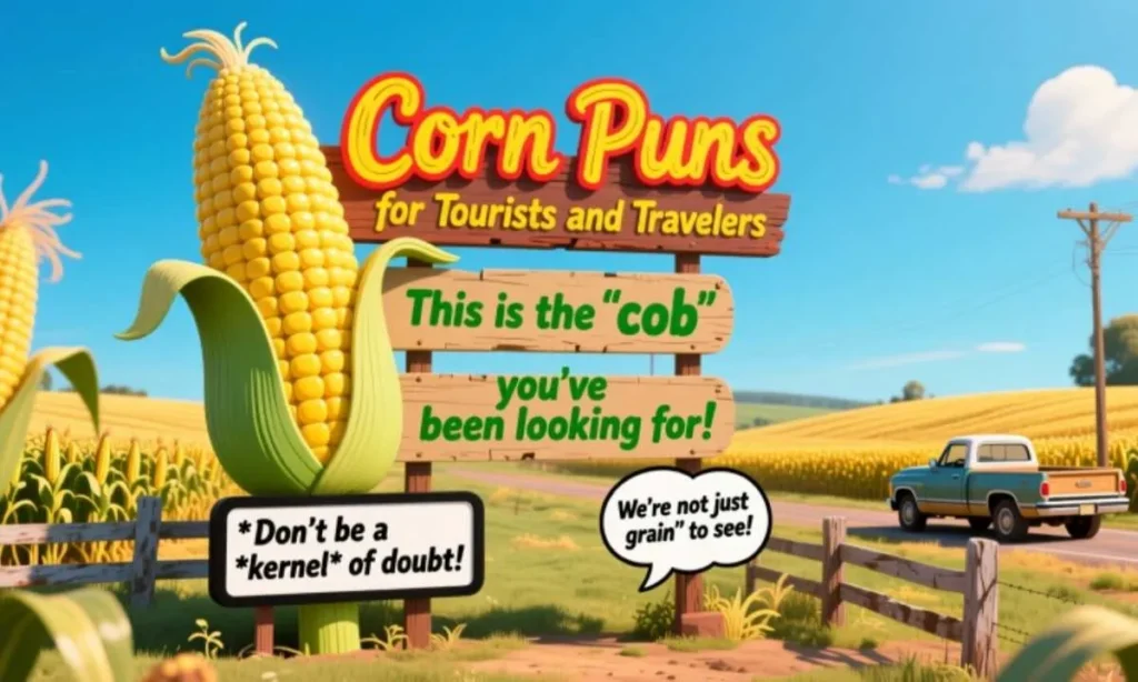 Corn Puns for Tourists and Travelers