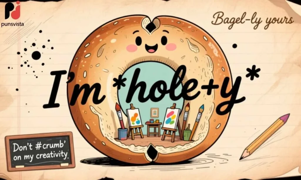 Creative Bagel Puns for Artistic Souls