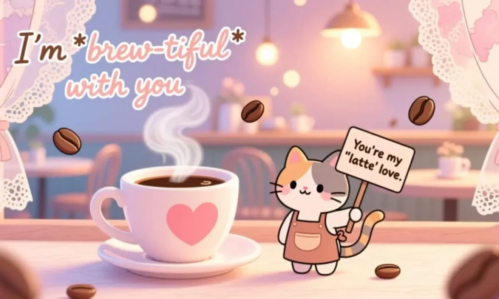 Cute and Romantic Coffee Puns