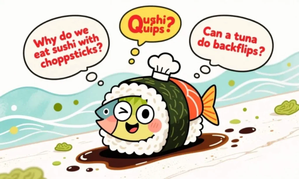 Fintastic Questions Quirky & Curious Sushi Quips