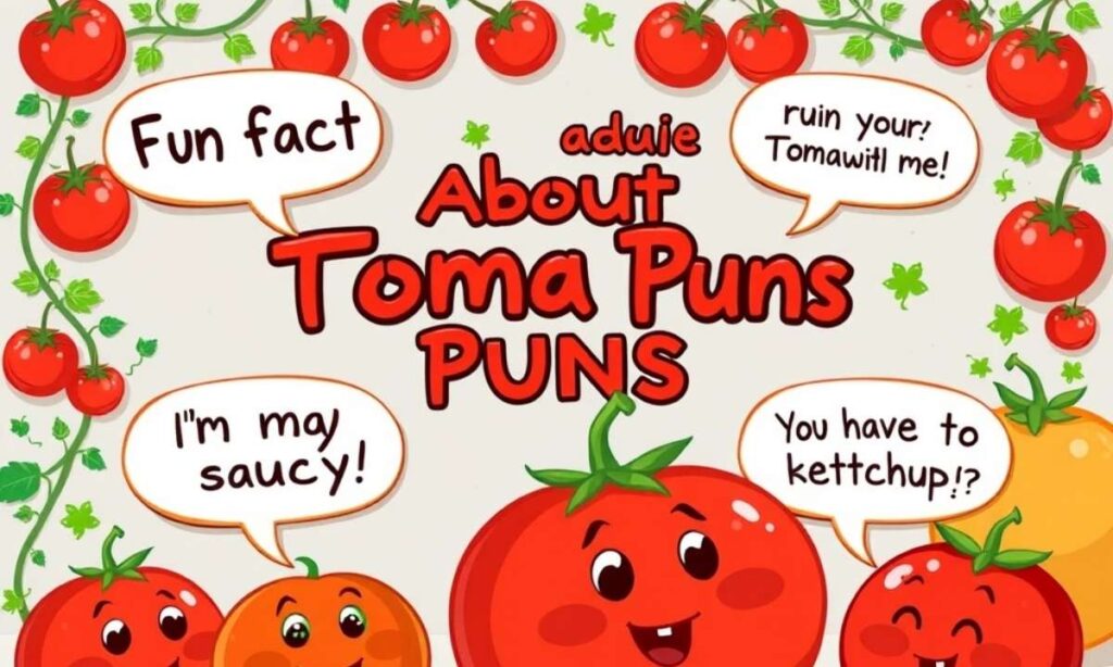 Fun Facts About Tomato Puns