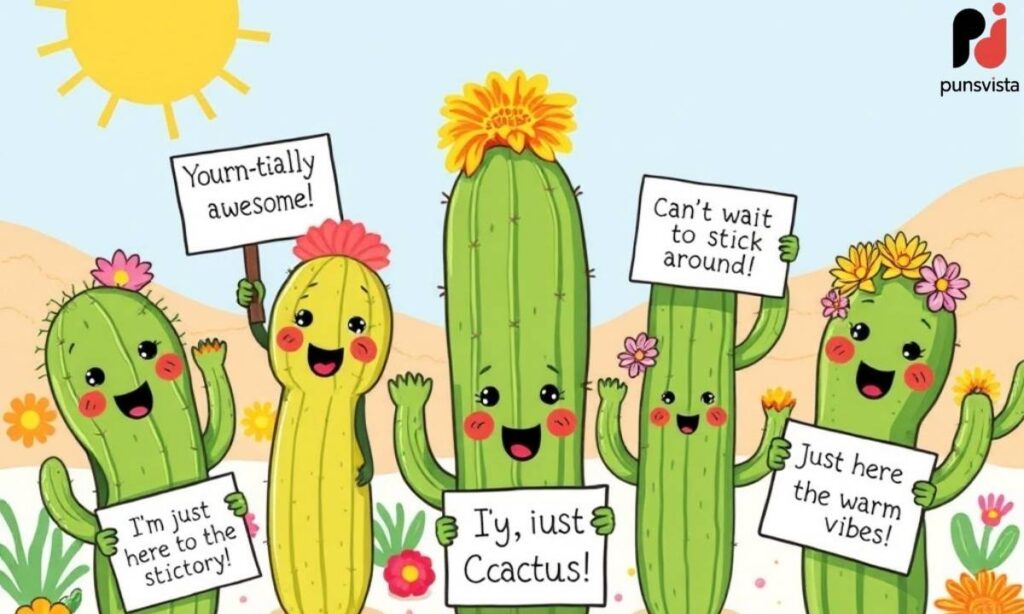 Funny Cactus Puns One Liners