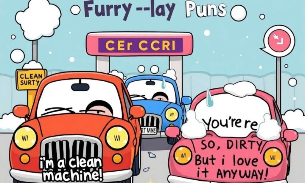 Funny Clean Dirty Car Puns