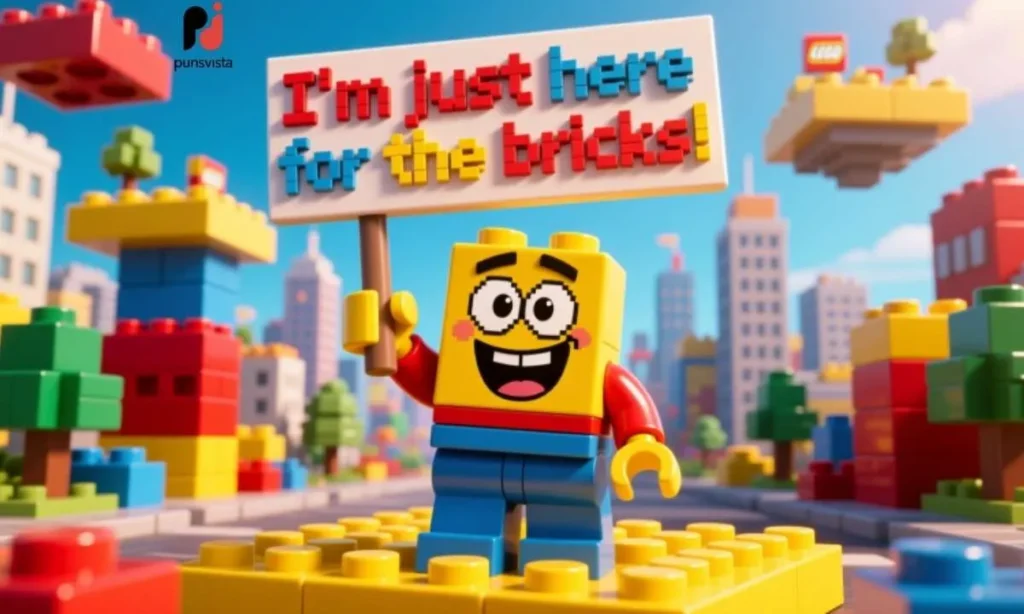 Funny LEGO Puns Captions