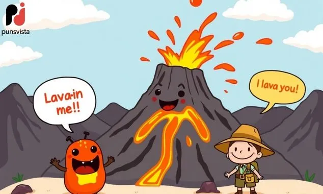 Funny Volcano Puns (Reddit Style Humor)