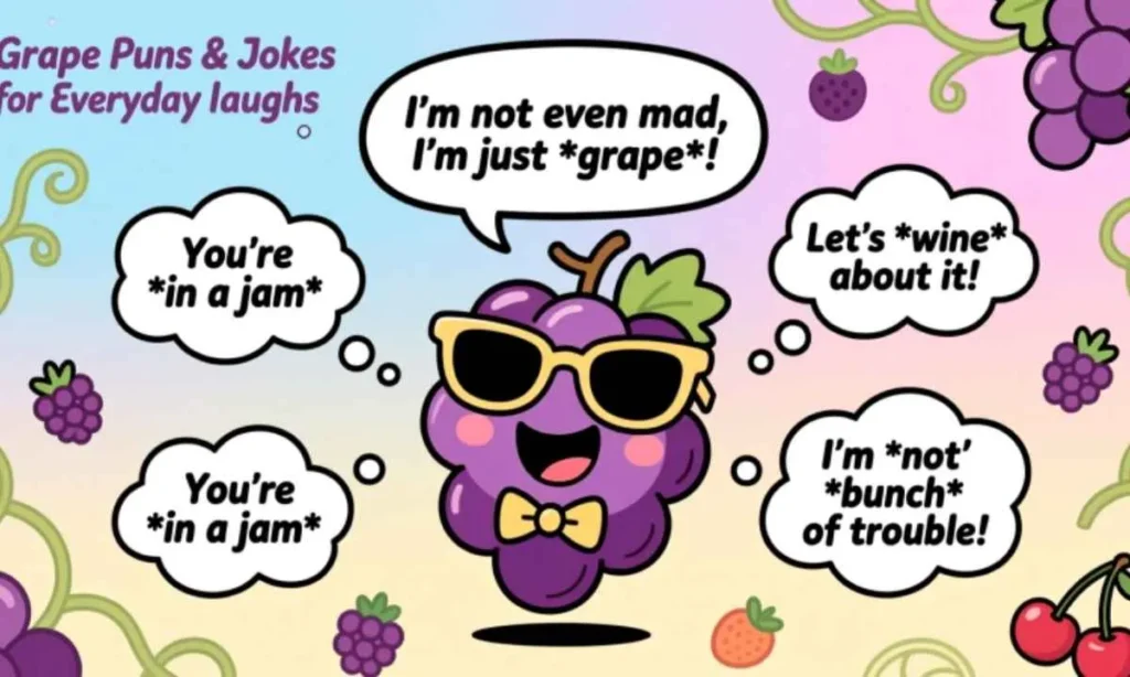 Grape Puns & Jokes for Everyday Laughs