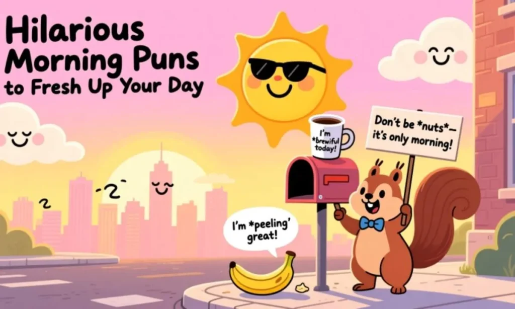 Hilarious Morning Puns to Fresh Up Your Day