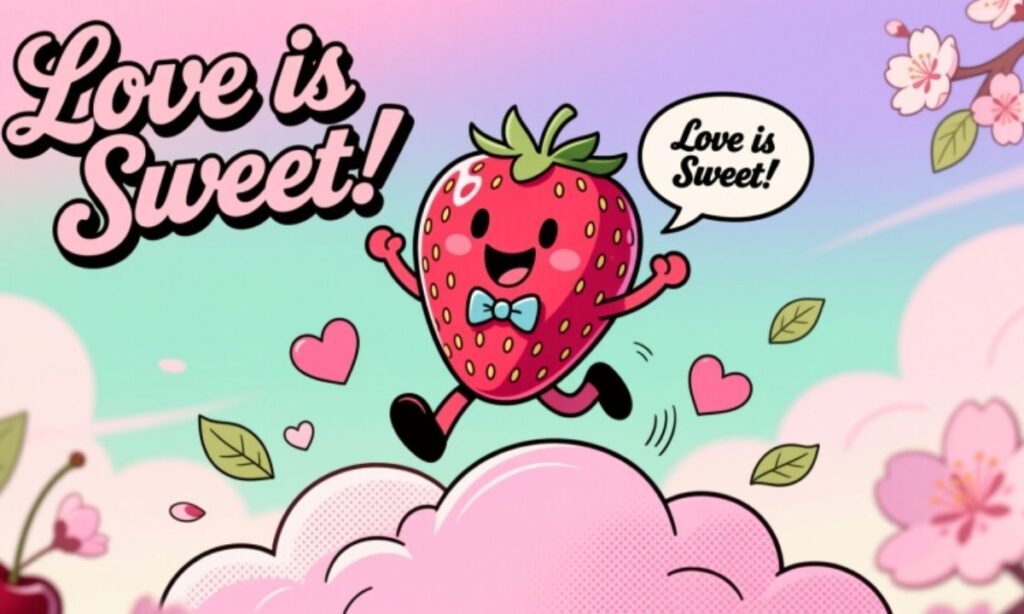 Iconic Sayings with a Strawberry Twist