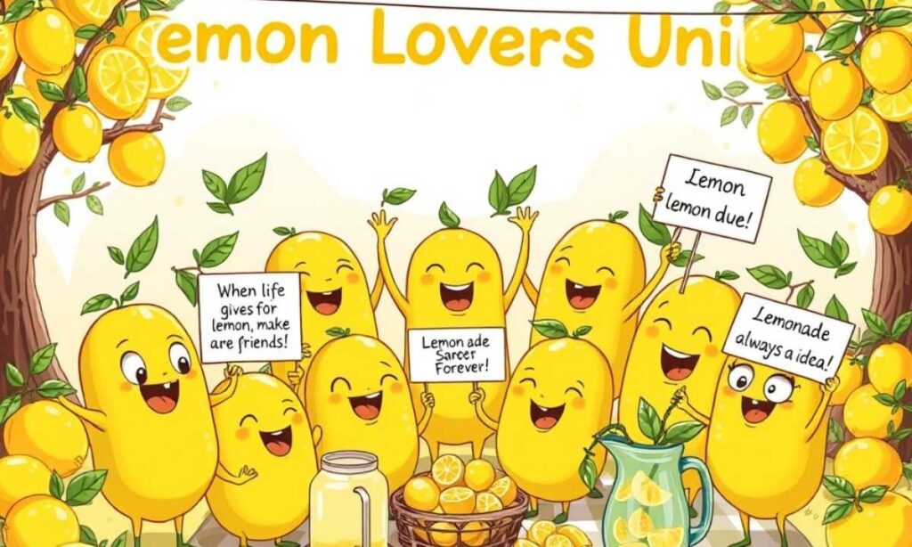 Lemon Lovers Unite Puns for Every Citrus Enthusiast