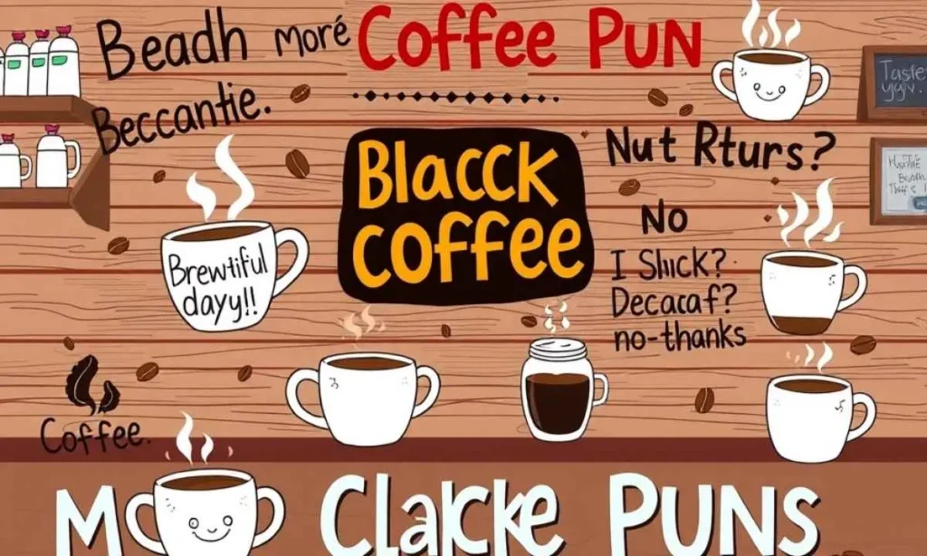 More Simple and Effective Black Coffee Puns