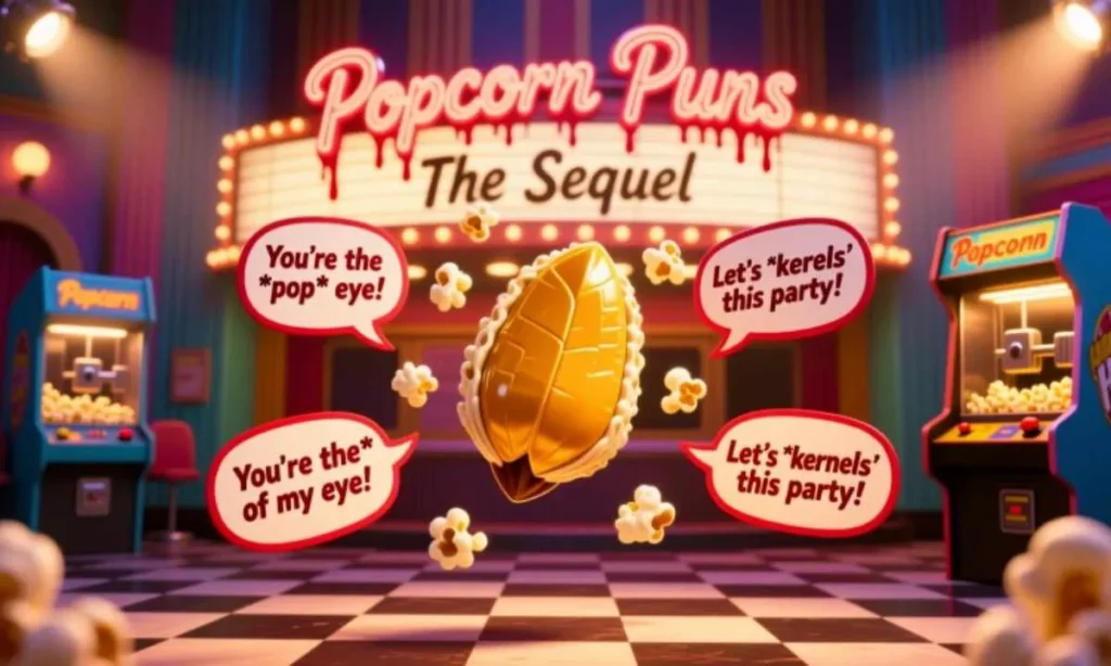One Liner Popcorn Puns