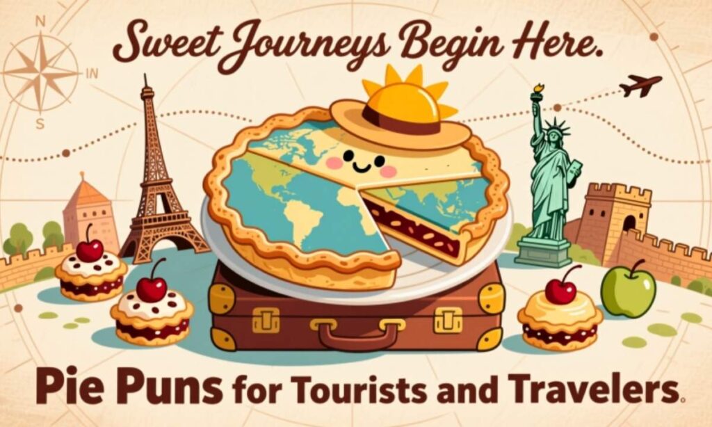 Pie Puns for Tourists and Travelers
