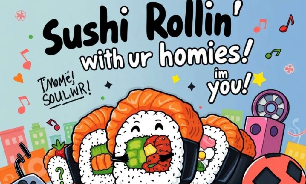 Pop Culture and Modern Sushi Puns
