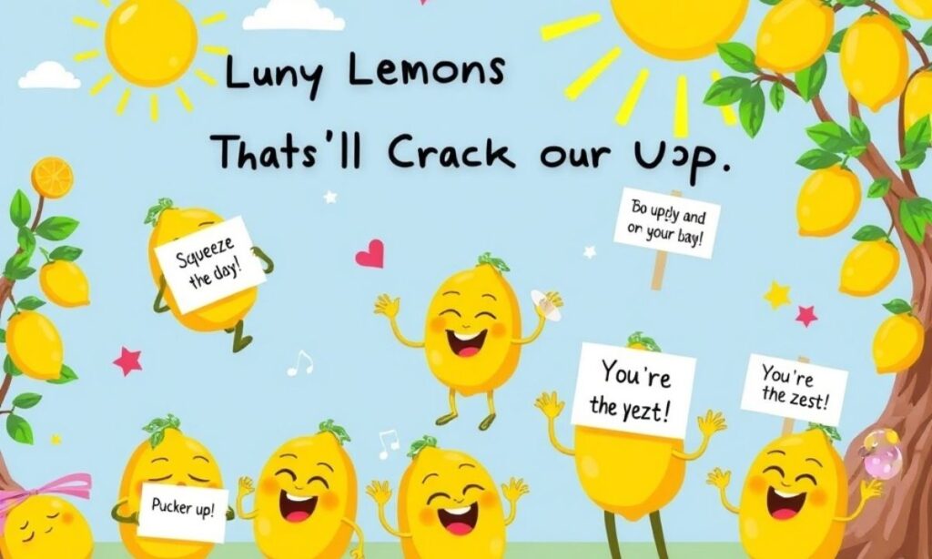 Punny Lemon Quotes That'll Crack You Up