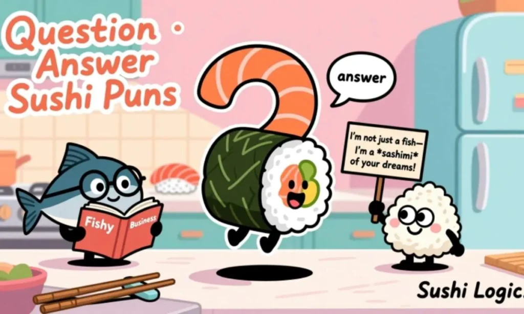 Question Answer Sushi Puns
