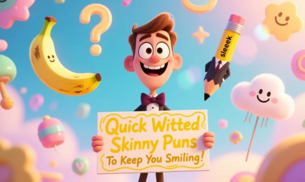 Quick Witted Skinny Puns To Keep You Smiling