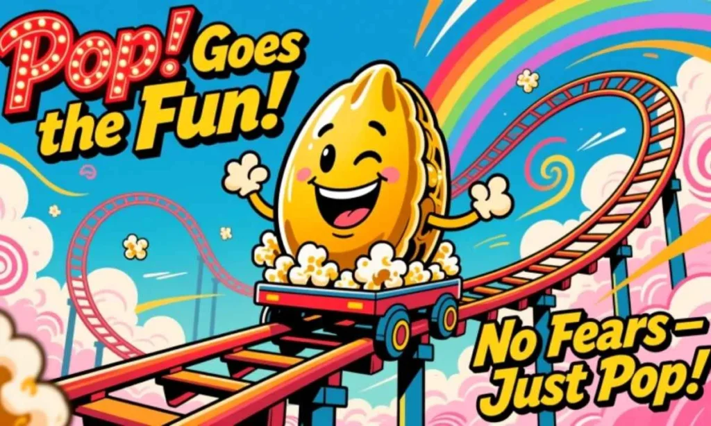 Roller Coaster Popcorn Puns