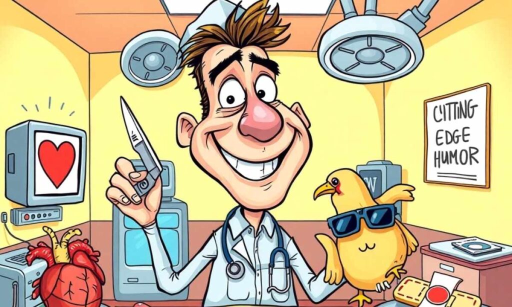 Sharp & Silly Erratic Surgeon Puns