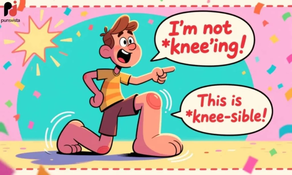 Short Funny Knee Puns