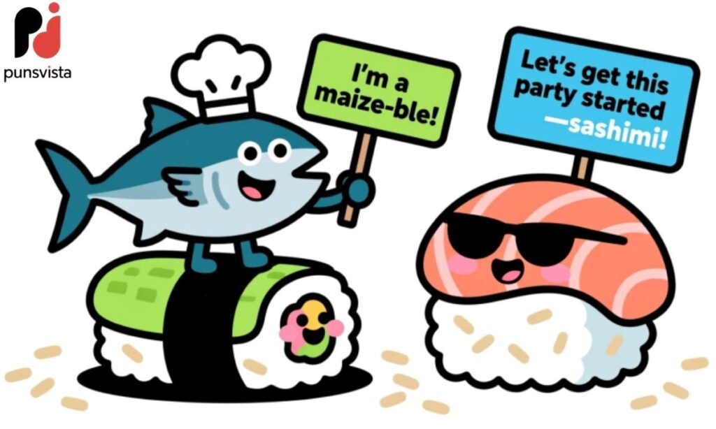 Short One Liner Sushi Puns