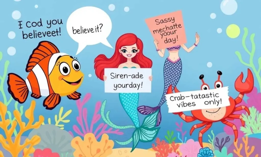 Silly & Sassy Sea Wordplay