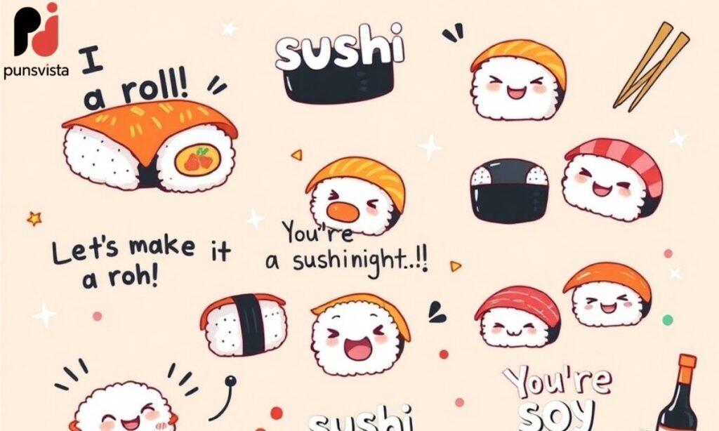 Sushi Puns Captions