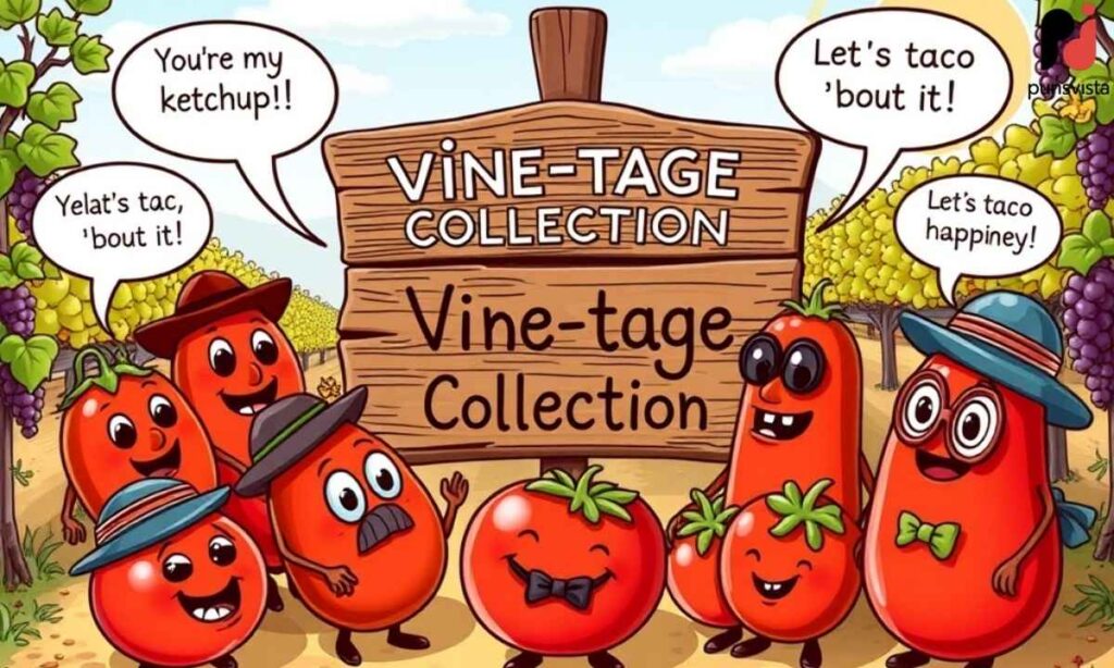 The Vine tage Collection Classic Tomato Wordplay