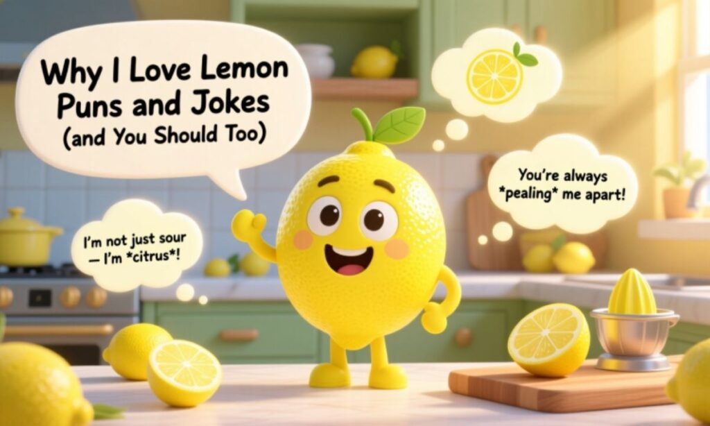 Why I Love Lemon Puns and Jokes (and You Should Too)