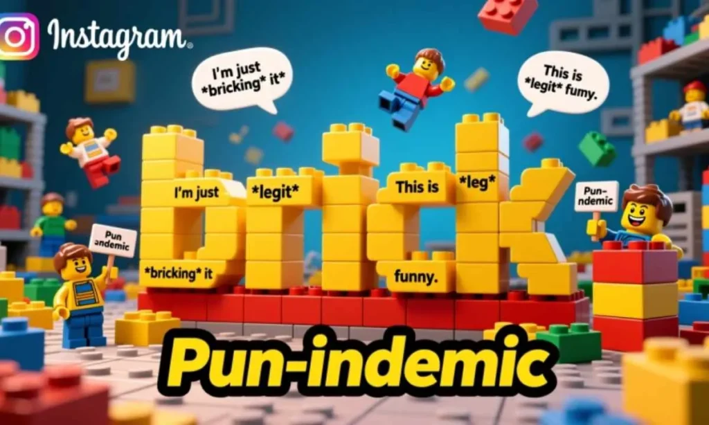 Witty LEGO Puns for Social Media