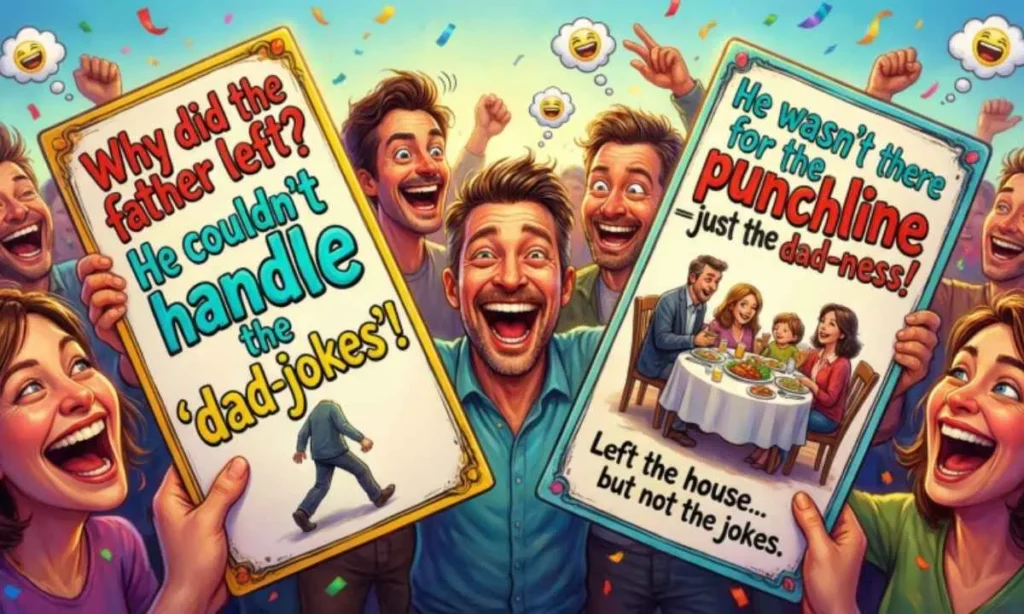 Fatherless jokes you can't help but laugh at