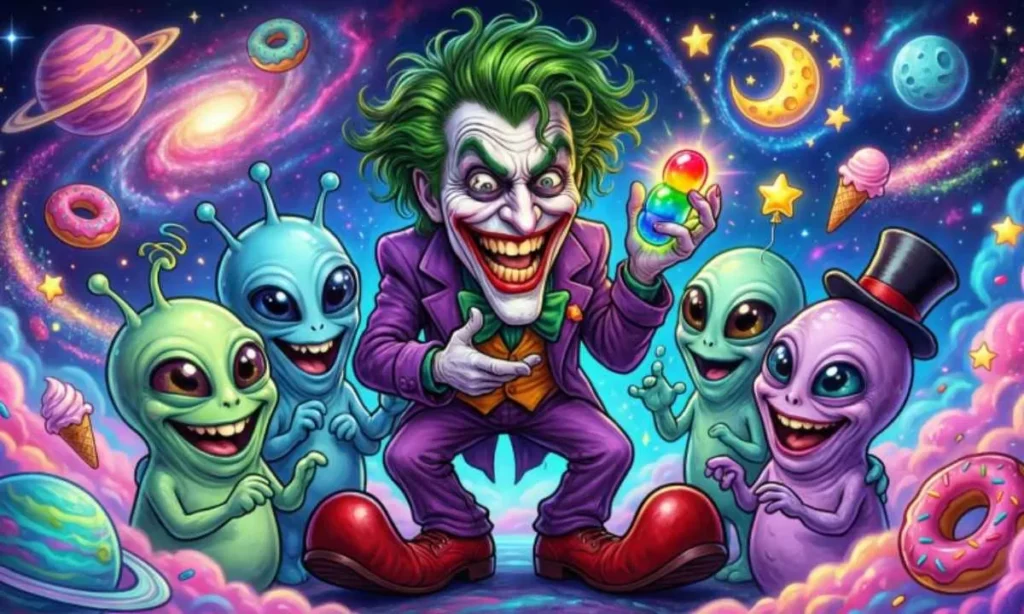 Joker and Alien Crossovers
