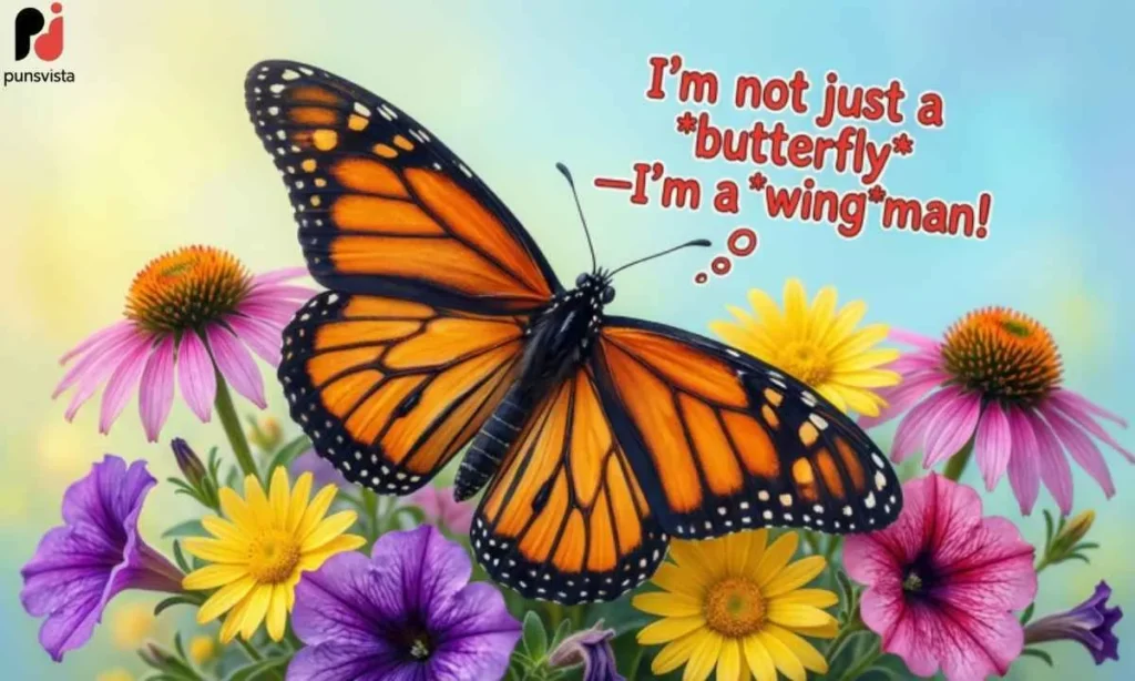 Monarch Butterfly Puns