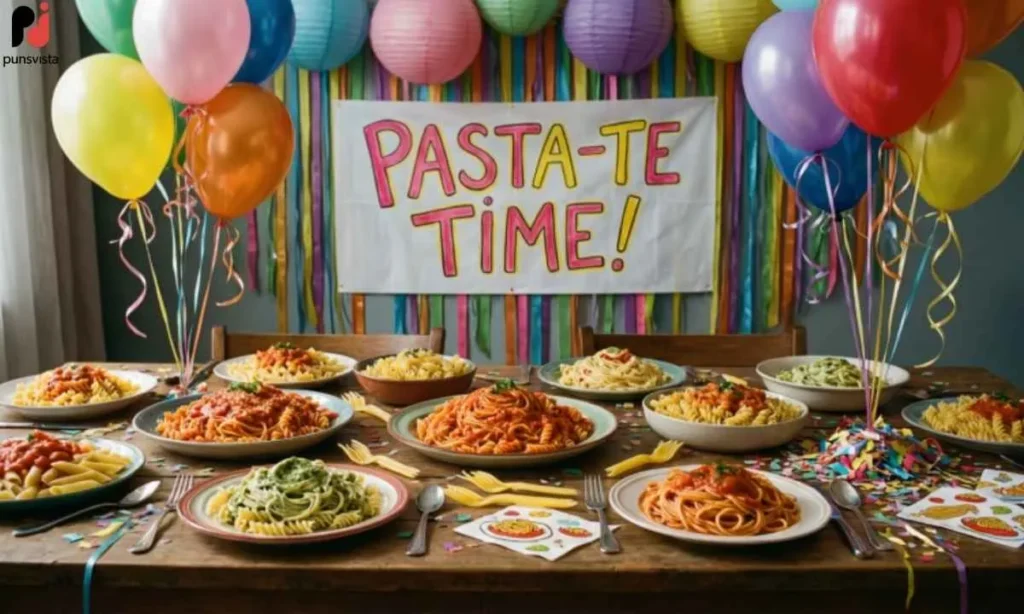 Pasta Puns Birthday Celebrations