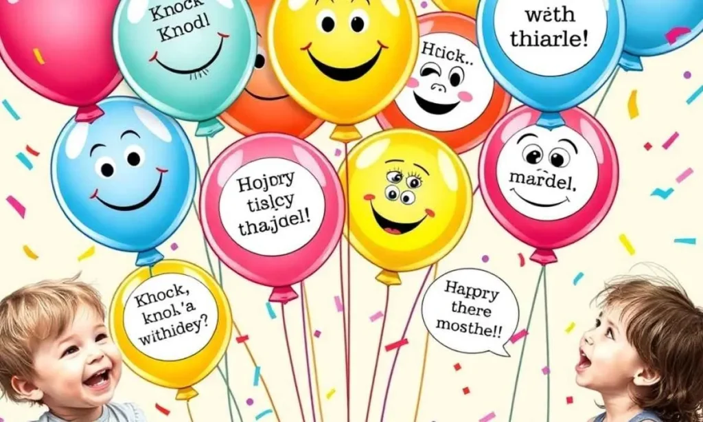 Balloon Knock Knock Jokes