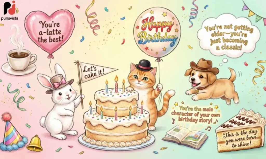 Cute Ways to Say Happy Birthday with Puns