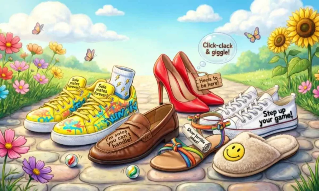 Punny Shoe Quotes That'll Crack You Up