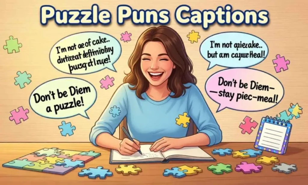 Puzzle Puns Captions