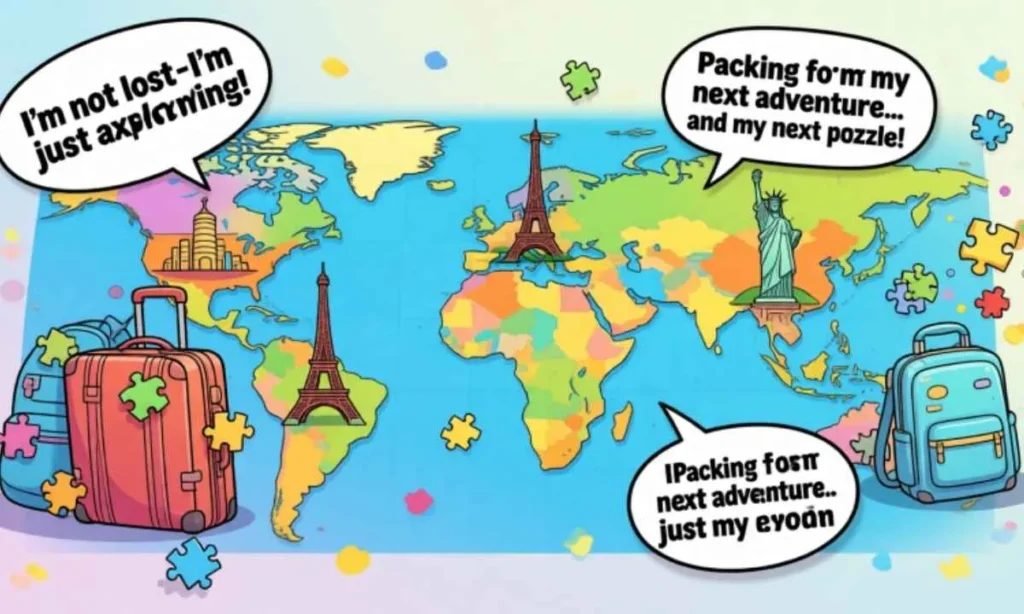 Puzzle Puns for Tourists and Travelers