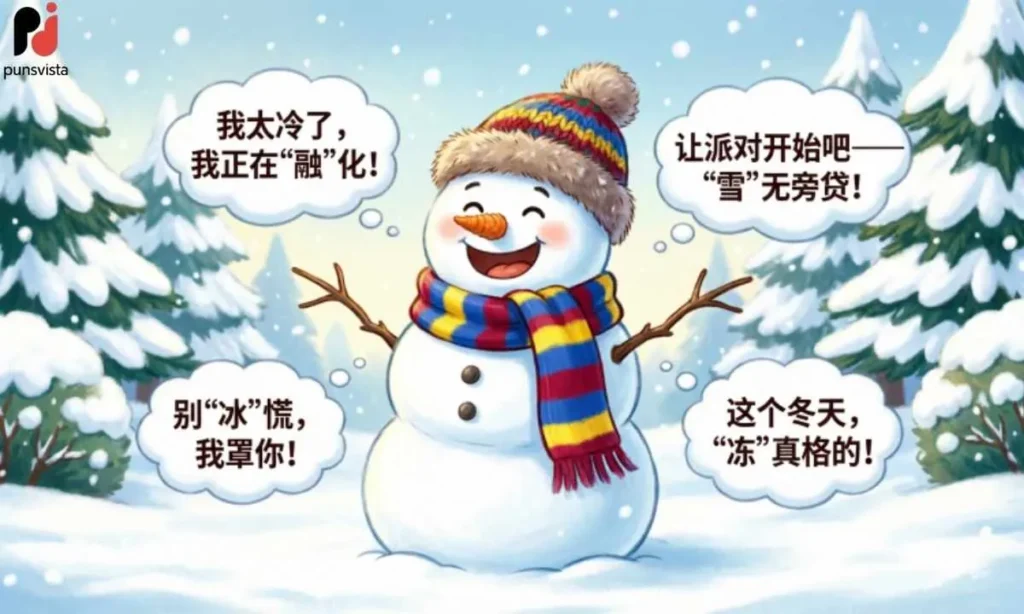 Short Funny Winter Puns