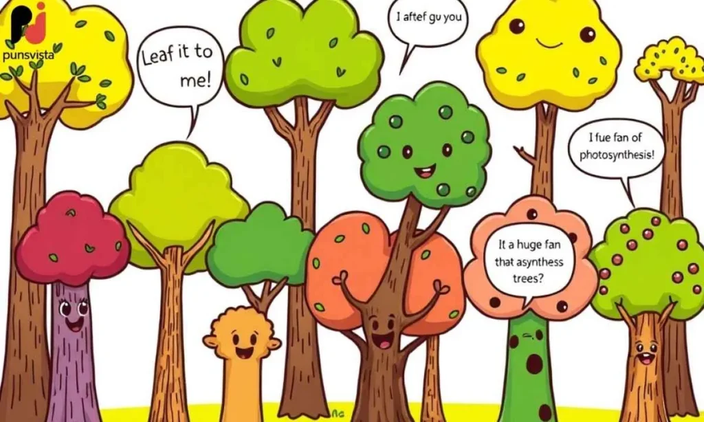 Witty Tree Puns for Social Media