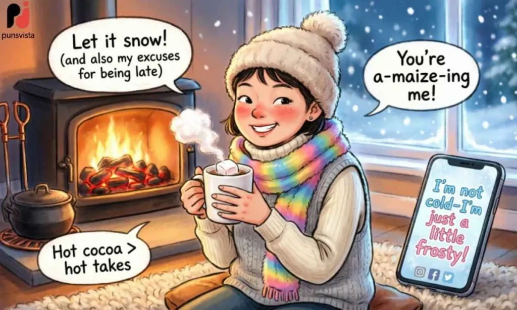 Witty Winter Puns for Social Media